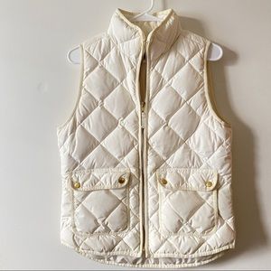 JCrew Puffer Vest Size Small